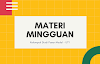 Materi Mingguan